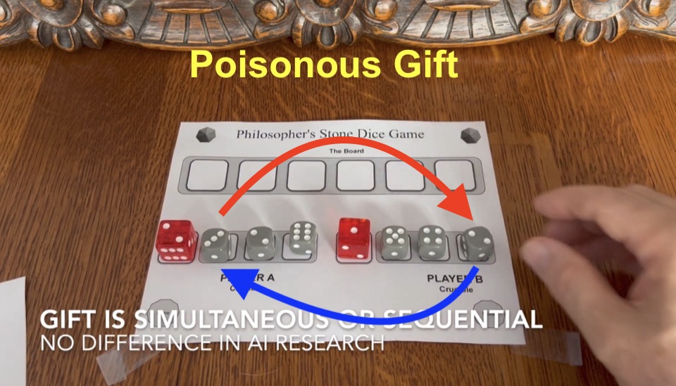 Board after Poisoned Gift exchange